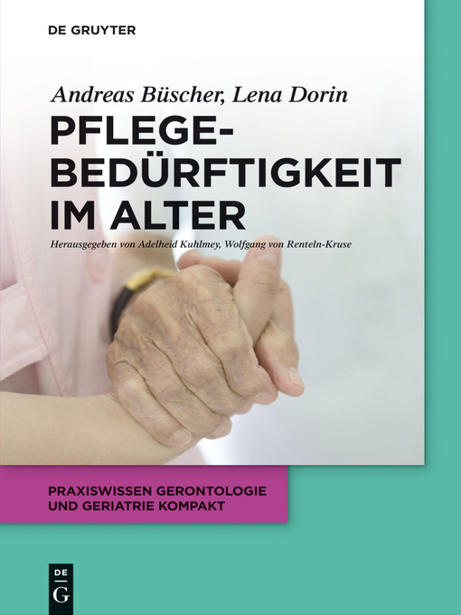 Cover image for Pflegebedürftigkeit im Alter